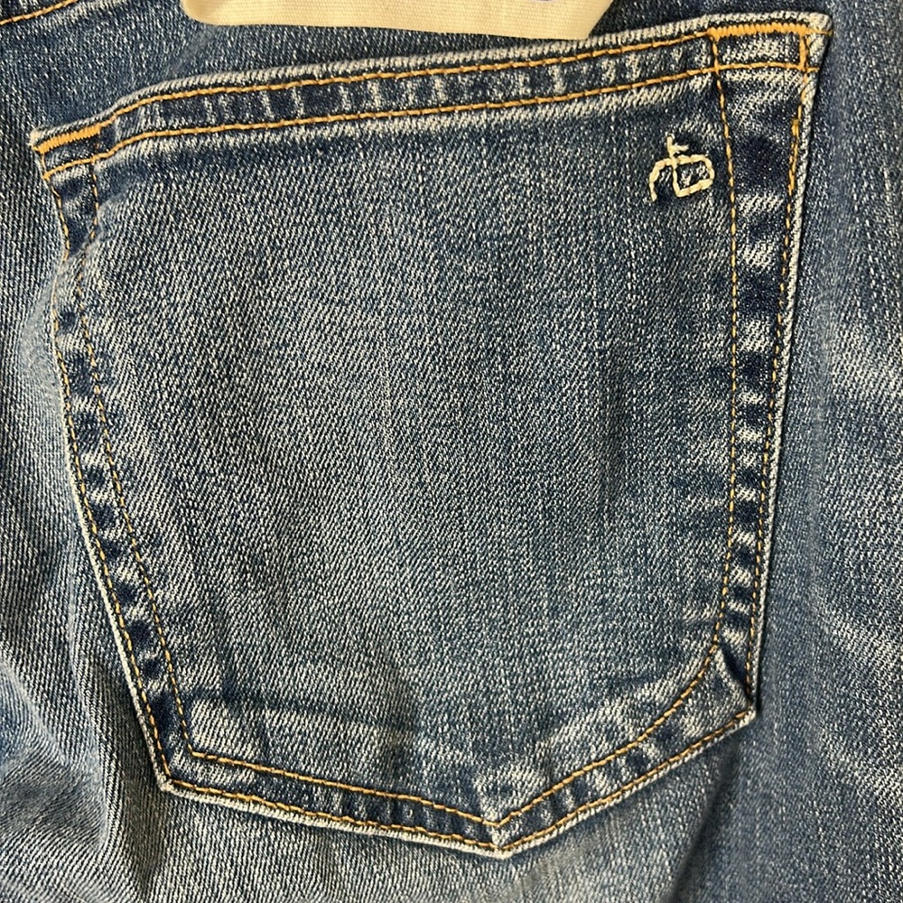 NWT rag & bone/JEAN The Dre Slim Boyfriend Jean in Coopers - Picture 6 of 16